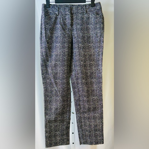 White House Black Market Pants - White House Black Market The Slim Ankle Pants Black‎ and White Size 00R